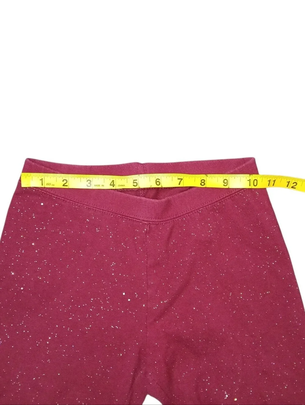 Cat & Jack Deep Wine Stretch Leggings